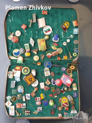 много голяма колекция значки 