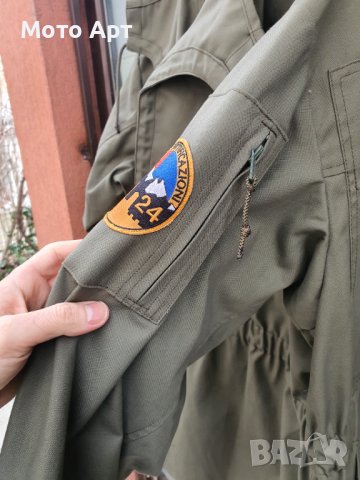 Региоална Гранична Охрана Военно Яке Италия Размер 52 L, снимка 11 - Екипировка - 39176434