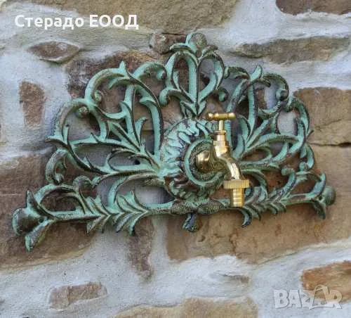 СТЕННА РОЗЕТКА ЗА ЧЕШМА С КРАНЧЕ, снимка 4 - Други - 47720044