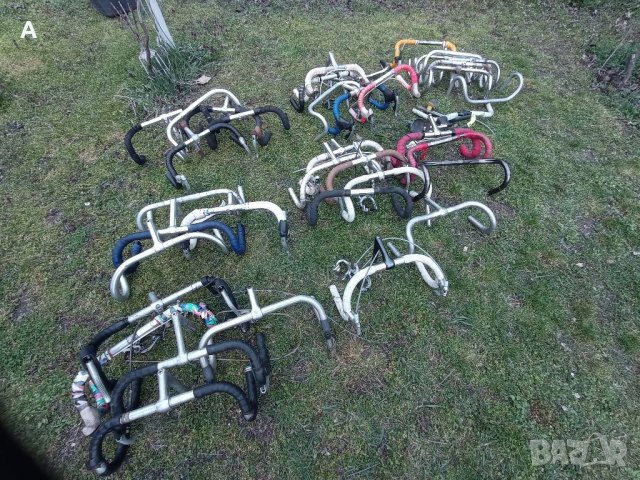 Ретро шосейни кормила и лапи, снимка 10 - Части за велосипеди - 32413335