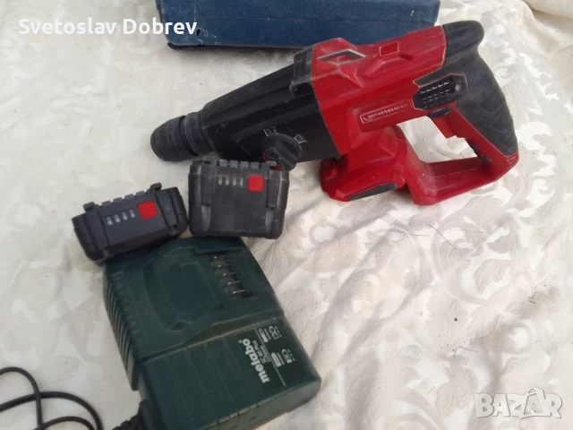 акумулаторен перфоратор a Rottenberger, Metabo 18v, снимка 8 - Перфоратори - 50646768