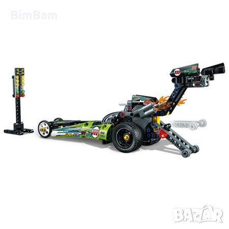 Конструктор LEGO® Technic 42103 / Драгстер, снимка 3 - Конструктори - 28304948