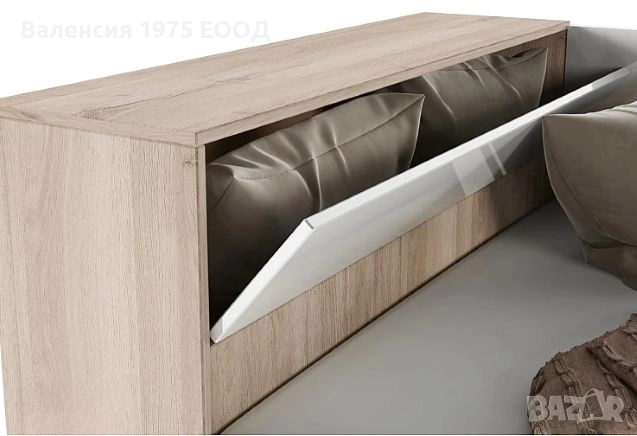 Легло персон и половина с ракла Сити 2002 сонома, орех или комбинация бяло/ арвен, снимка 15 - Спални и легла - 18797284