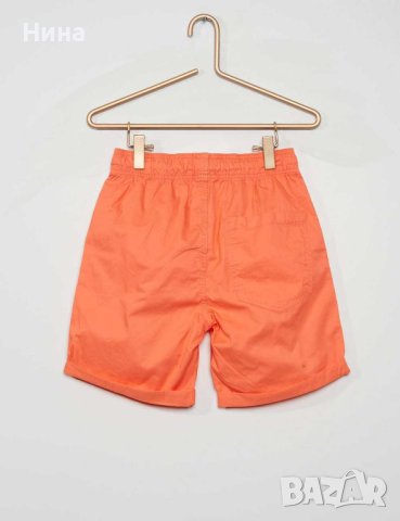 Бермуда Kiabi в цвят корал, снимка 2 - Детски къси панталони - 43722647