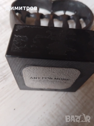 Бронзова пластика, снимка 4 - Антикварни и старинни предмети - 52787386