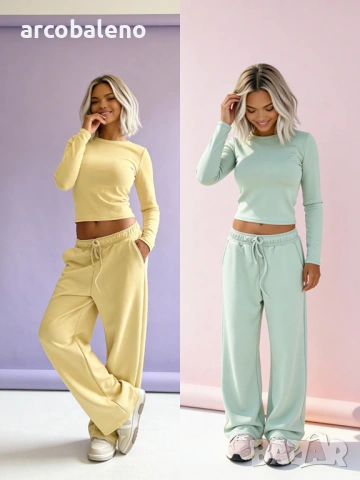 Дамски комплект от две части Soft Touch, 2цвята 