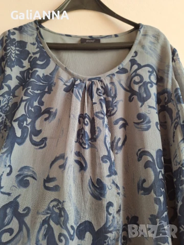 СТРАХОТНА ТУНИКА ЕФЕКТЕН МОДЕЛ 3XL-4XL, снимка 4 - Туники - 51241313