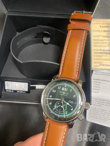Нов мъжки часовник Zeppelin с гаранция, снимка 3 - Мъжки - 49425329