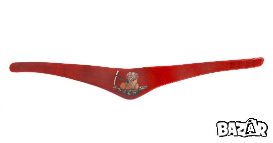 Gassner дамски кожен колан велур червен Made in Austria, снимка 3 - Колани - 33528138