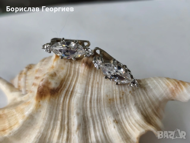 Сребърни обеци 925