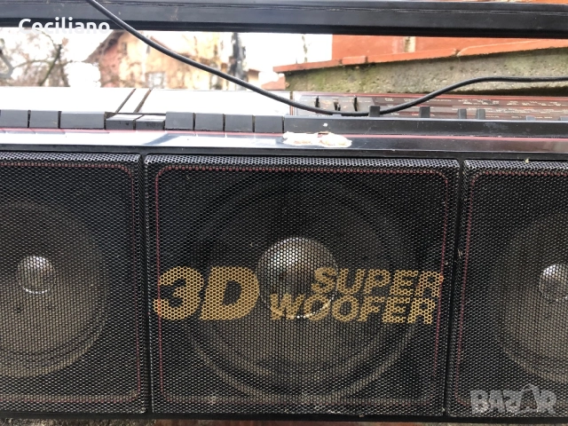 Радиокасетофо HITACHI TRK-3D8E, снимка 4 - Радиокасетофони, транзистори - 52788526