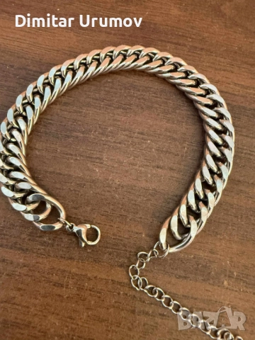 Icedout Бижута!!! Гривна, гердан(ланец) пръстен , снимка 4 - Бижутерийни комплекти - 52414645