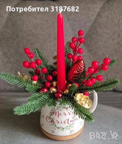 Коледна декорация за дома!