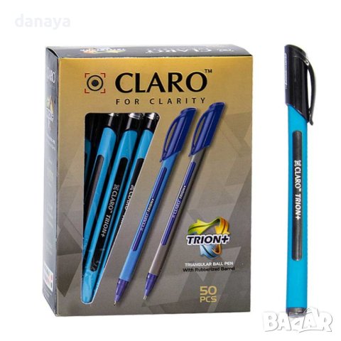 4356 Химикал Claro Trion Plus син червен зелен черен, снимка 4 - Ученически пособия, канцеларски материали - 43593351