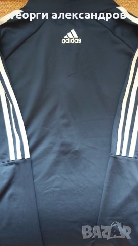 Нова мъжка спортна блуза с цип,марка Adidas, размер Xlarge , снимка 3 - Блузи - 37042717