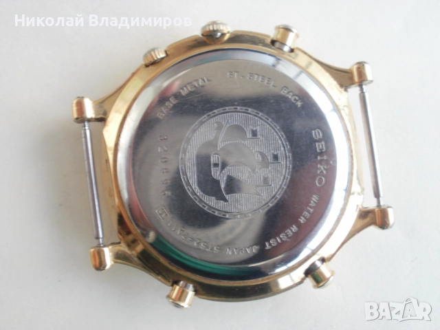 Seiko chronograph Сейко мъжки ръчен японски часовник, снимка 6 - Мъжки - 52201544