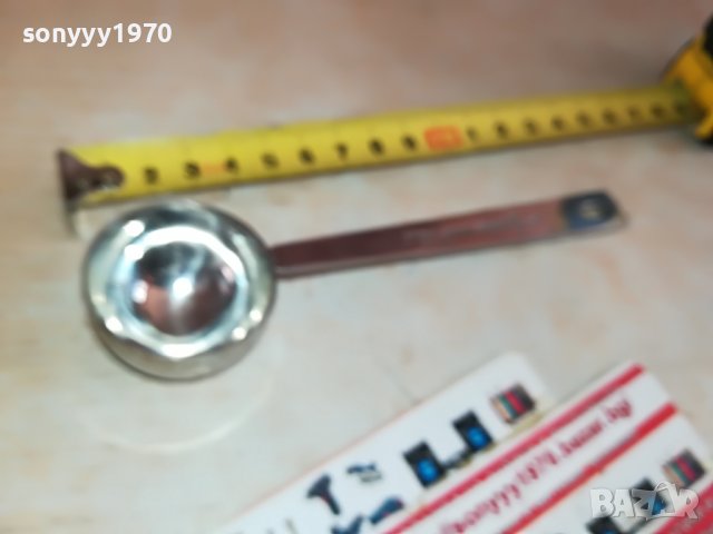 COFFEE SCOOP 15ml-МЕТАЛНА ЛЪЖИЦА ЗА КАФЕ 0801231554, снимка 5 - Кафемашини - 39231125