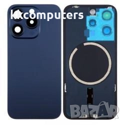 Капак батерия / Задно стъкло Оборудван с лентов кабел безконтактно зареждане за iPhone 15 Pro 6.1/ С