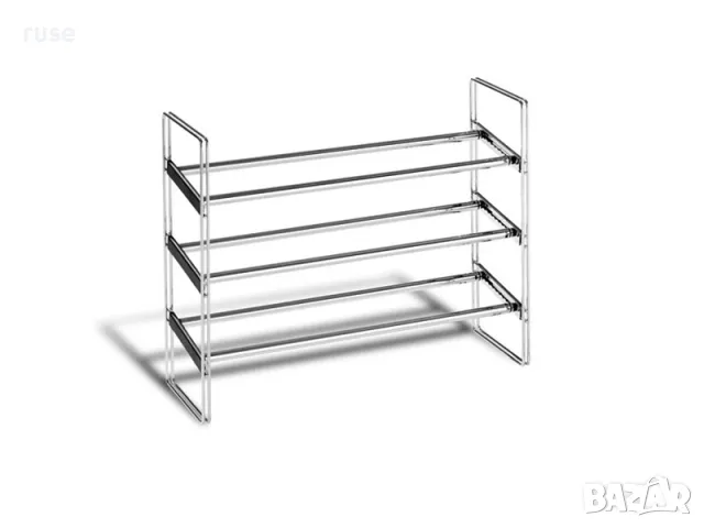НОВА! Етажерка за обувки 3 нива телескопична, снимка 3 - Други стоки за дома - 49786182