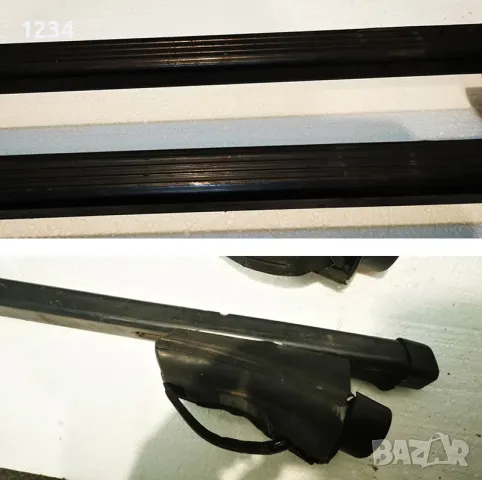 THULE багажник за кола напречни греди за монтаж на надлъжни рейки 127cm, снимка 2 - Аксесоари и консумативи - 48254826