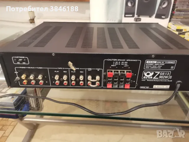 TEAC A-X 55 MKII, снимка 5 - Ресийвъри, усилватели, смесителни пултове - 47317085