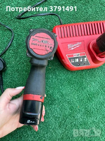 Безчетков гайковерт Milwaukee, снимка 2 - Други инструменти - 47527745