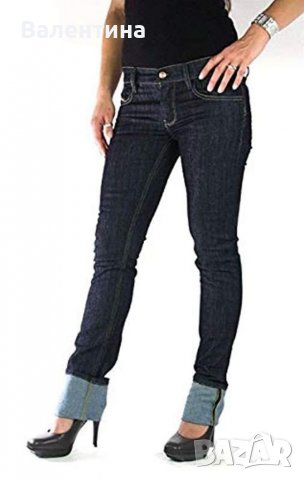 Diesel дамски дънки, 26 размер Livy Women Blue Straight Regular Stretch Jeans , снимка 1 - Дънки - 38591611
