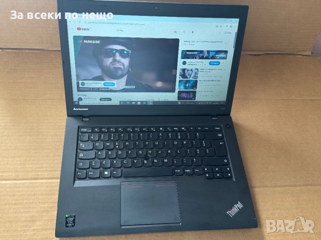 Лаптоп Lenovo ThinkPad T440 ,  i5 , Ram 8gb , SSD 256GB, снимка 13 - Лаптопи за дома - 51706061