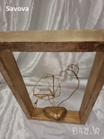 Обемно пано "Цвете", снимка 4 - Ръчно изработени сувенири - 53036873