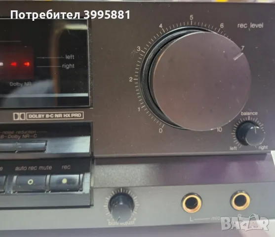 Стерео касетен дек Technics, mod. RS-BX404 PXS cap. 
, снимка 7 - Декове - 47670381