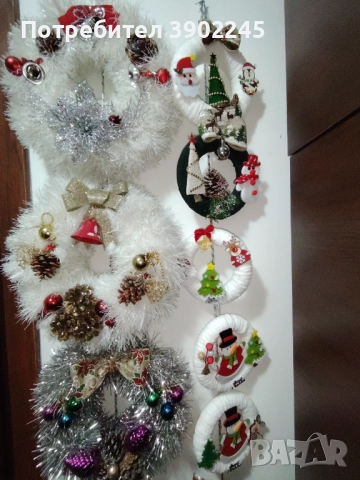 Ръчно изработена коледна украса, снимка 2 - Други - 52105560