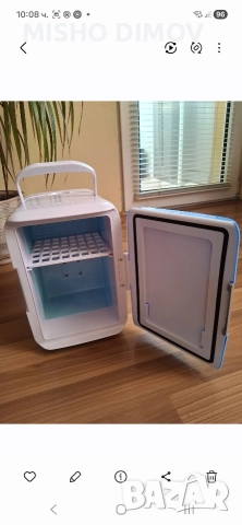 Мини хладилник 4 литра.12 волта.