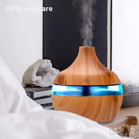 Арома дифузер със седем различни светлини, снимка 2 - Друга електроника - 47656830