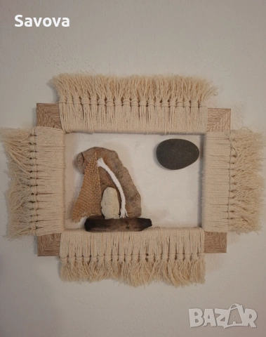 Обемна картина "Ден в морето", снимка 2 - Картини - 53474494