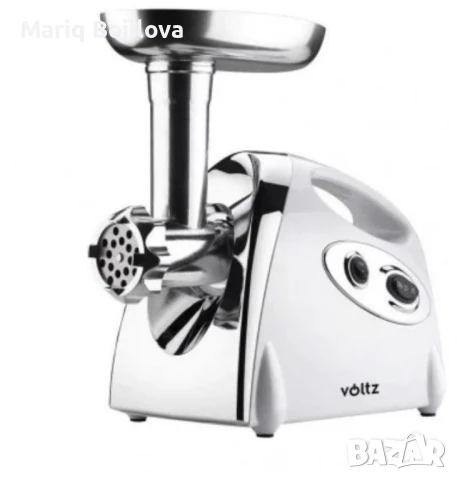 Месомелачка - Voltz V51991A, 1400W - Приставка за домати - Гаранция 12 месеца , снимка 3 - Месомелачки - 48458859