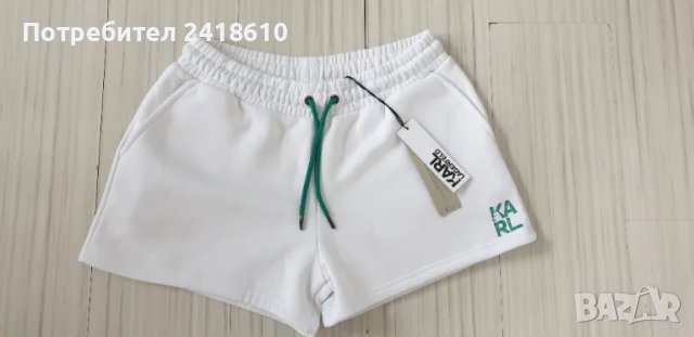 Karl Lagerfeld Athleisure Jersey Short Womens Size L / XL НОВО! ОРИГИНАЛ! Дамски Къси Панталони!, снимка 8 - Къси панталони и бермуди - 49530945