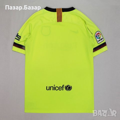 Nike Kids 919236-703 Barcelona Barca Барселона Тениска за Момче 13-15 (Мъжка XS), снимка 5 - Тениски - 42995465