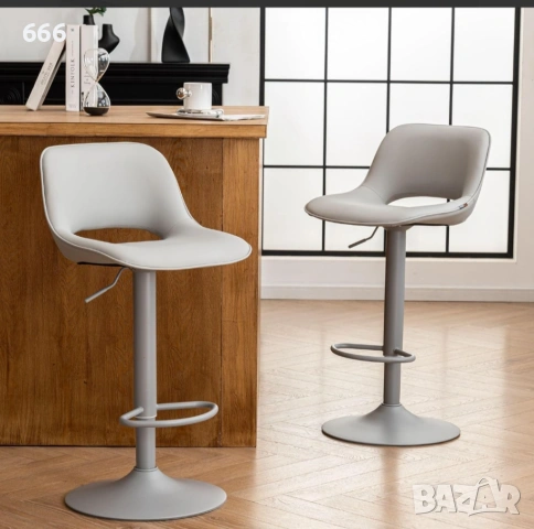Комплект бар столове YOUNIKE от 2 броя., снимка 4 - Други стоки за дома - 53087982