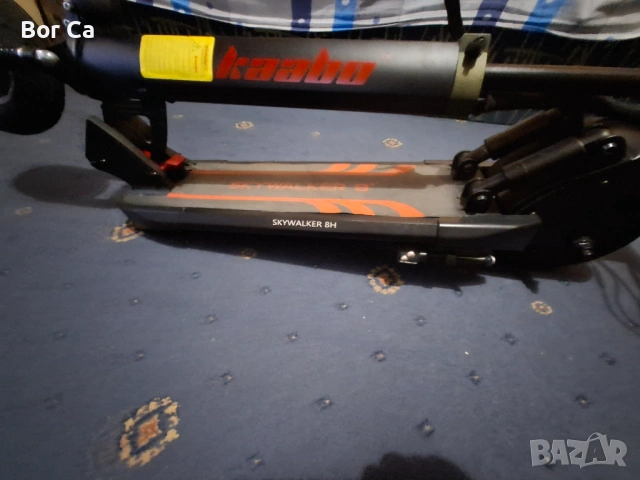 електрическа тротинетка KAABO SKYWALKER 8H в гаранция, снимка 2 - Велосипеди - 52969781