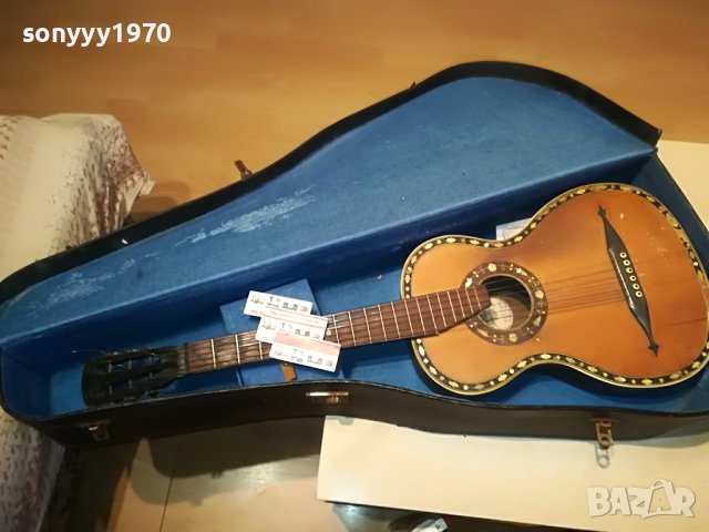 ПОРЪЧАНА-england guitar-london atique 2711221125, снимка 1 - Антикварни и старинни предмети - 38812926