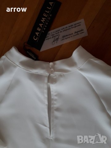 Нежна блуза от Caramella Fashion, снимка 9 - Блузи с дълъг ръкав и пуловери - 26684726