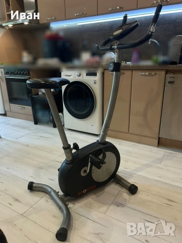 Магнитен велоергометър Sporter – тих, в отлично състояние, снимка 3 - Други спортове - 53251749