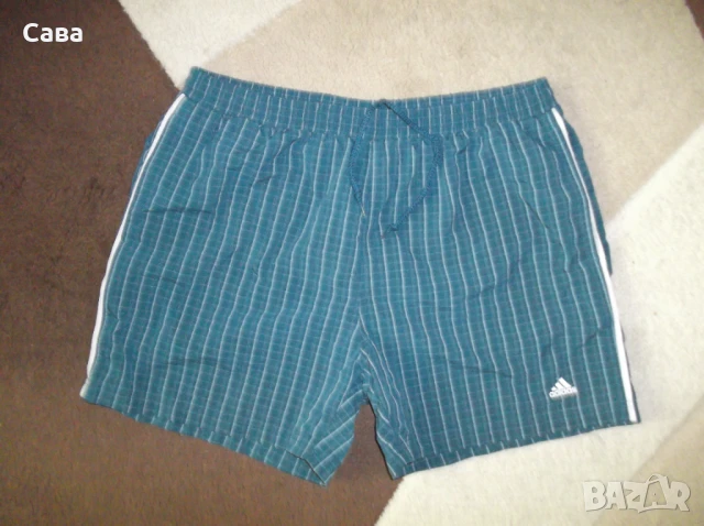 Шорти/бански ADIDAS  мъжки,ХЛ и 2ХЛ  /червен,тъмносин,зелен/, снимка 12 - Бански - 46725525