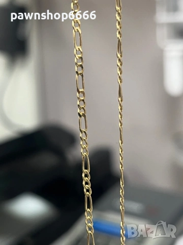 Златен синджир 14 карата, снимка 3 - Колиета, медальони, синджири - 53081876