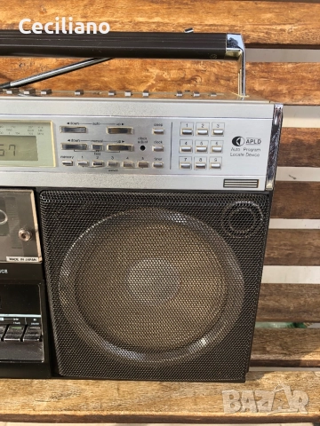 Радиокасетофон 💥Sharp GF-9595E(45w) -Рядък,в състояние!, снимка 5 - Радиокасетофони, транзистори - 52842207