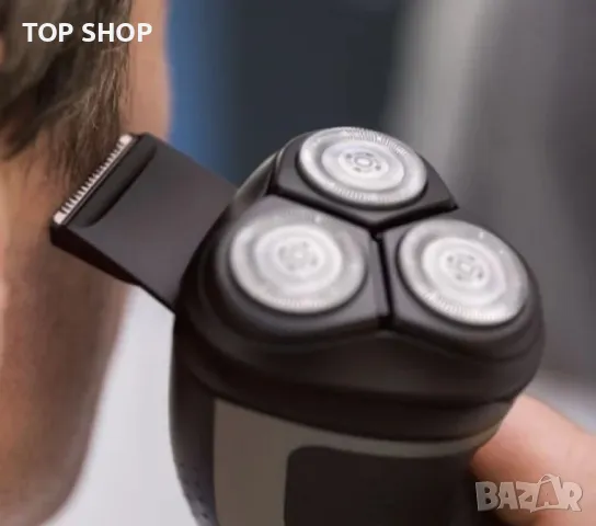 Самобръсначка Rosberg, Акумулаторна, Черна, снимка 4 - Машинки за подстригване - 49226548