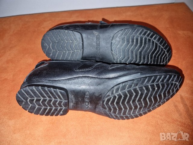 Geox оригинални черни естествена кожа 40, снимка 4 - Официални обувки - 43297919