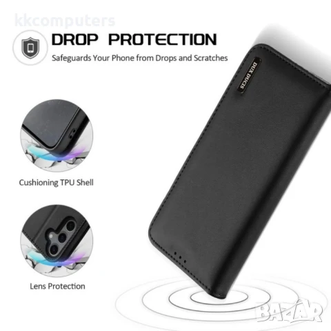 Samsung Galaxy S25+ 5G DUX DUCIS /Hivo Series Cowhide Wallet/ PU + TPU Кожен Калъф и Протектор, снимка 6 - Калъфи, кейсове - 51428526