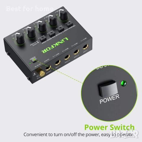  4-канален аудио миксер , снимка 5 - Други - 51533401