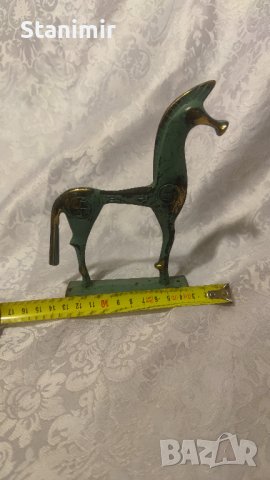 Скулптура Етруски кон , снимка 4 - Статуетки - 44006522